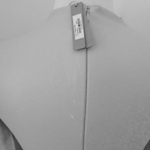 SKIMS Faux Leather mock neck bodysuit NWT sz S Shell - Picture 8 of 10